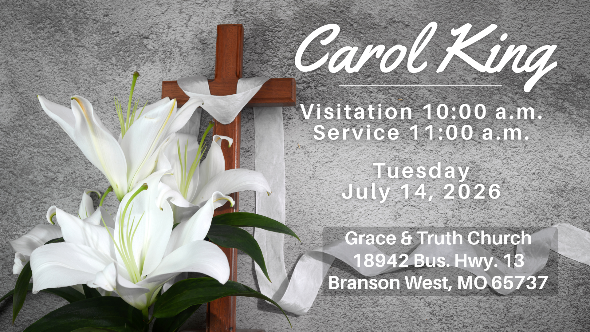 Carol King service